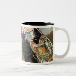 Caneca De Café Em Dois Tons EUA, TEXAS, PanhandArea, Amarillo: Cadillac