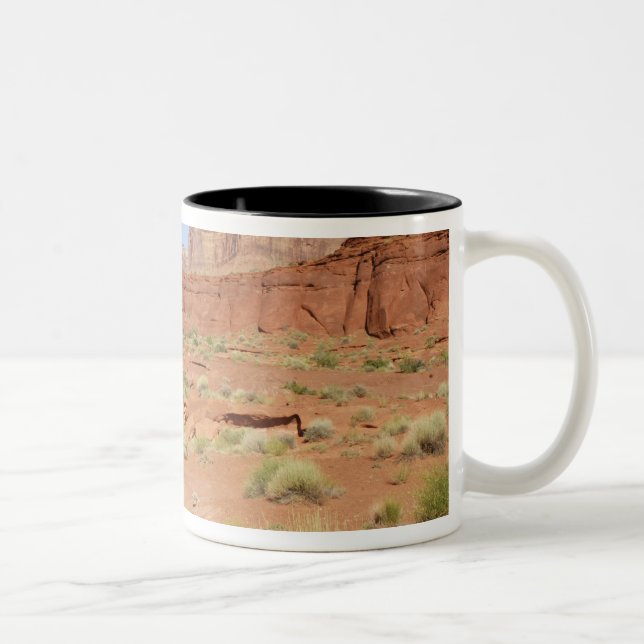 Caneca De Café Em Dois Tons EUA, Utah, Canyonlands NP, Shafer Canyon (Direita)