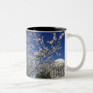 Caneca De Café Em Dois Tons EUA, Washington DC. Festival das Cerejeiras e 2