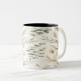 Caneca De Café Em Dois Tons Eucalyptus Botanical Mug