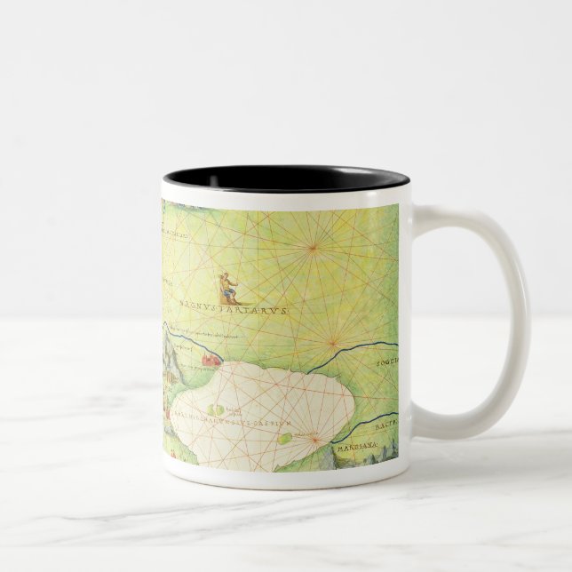 Caneca De Café Em Dois Tons Europa e Ásia central (Direita)