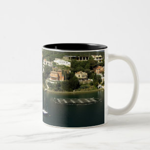 Caneca De Café Em Dois Tons Europa, Espanha, Minorca (também conhecida como Me