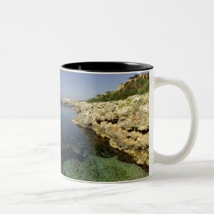 Caneca De Café Em Dois Tons Europa, Espanha, Minorca (também conhecida como Me