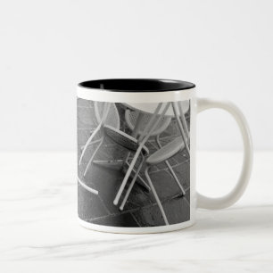 Caneca De Café Em Dois Tons Europa, França, Paris. Presidentes, Jardin du 4