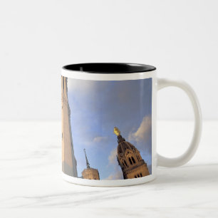 Caneca De Café Em Dois Tons Europa, França, Vale do Ródano, Vallee du Rhone,