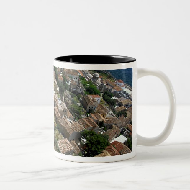 Caneca De Café Em Dois Tons Europa, Grécia, Peloponeso, Monemvasia (Direita)