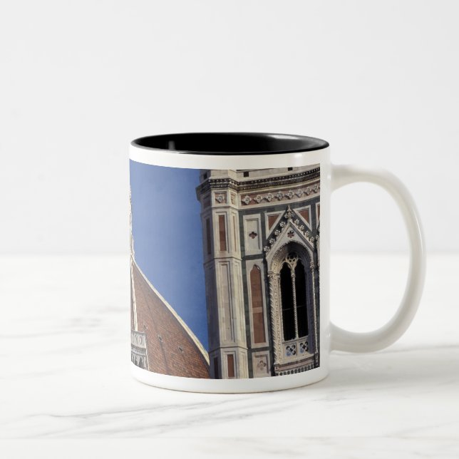 Caneca De Café Em Dois Tons Europa, Itália, Florença. Catedral de Duomo (Direita)