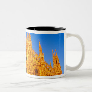 Caneca De Café Em Dois Tons Europa, Itália, Milão, Catedral de Milão