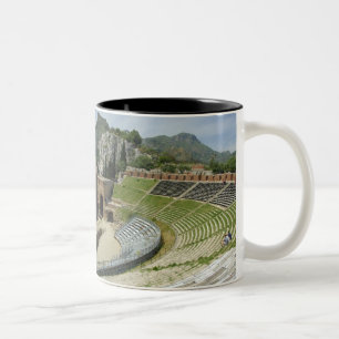 Caneca De Café Em Dois Tons Europa, Itália, Sicília, Taormina. século III