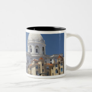 Caneca De Café Em Dois Tons Europa, Portugal, Lisboa