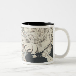 Caneca De Café Em Dois Tons Europe', de hoje 1887