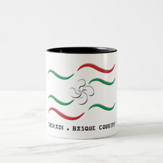 Caneca De Café Em Dois Tons Euskadi - Basque Country 2