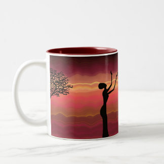 Caneca De Café Em Dois Tons Evocation