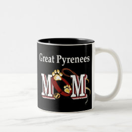 Caneca De Café Em Dois Tons Excelente Pirenéus Mãe Mug