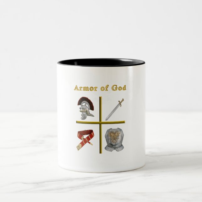 Caneca De Café Em Dois Tons Exército de Deus (Centro)