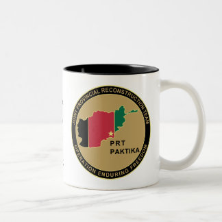 Caneca De Café Em Dois Tons Exército de PRT Paktika