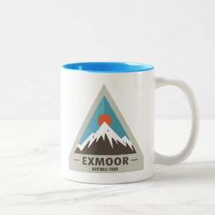 Caneca De Café Em Dois Tons Exmoor National Park