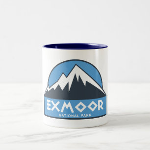 Caneca De Café Em Dois Tons Exmoor National Park