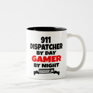 Caneca De Café Em Dois Tons Expedidor Gamer 911