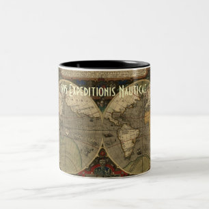 Caneca De Café Em Dois Tons Expeditionis 1595 Nauticae