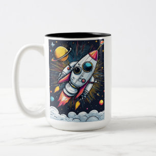 Caneca De Café Em Dois Tons Explosão!