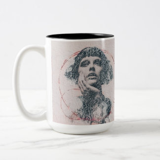 Caneca De Café Em Dois Tons Êxtase