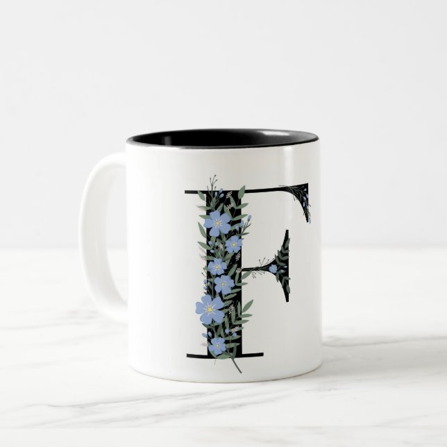 Caneca De Café Em Dois Tons F Art  (Frente Esquerda)