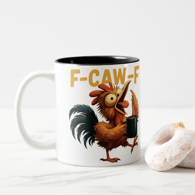 CANECA DE CAFÉ EM DOIS TONS F-CAW-F (Com Donut)