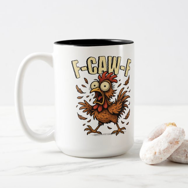 CANECA DE CAFÉ EM DOIS TONS F-CAW-F (Com Donut)