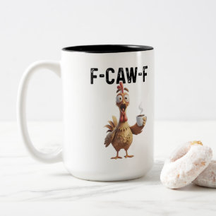 CANECA DE CAFÉ EM DOIS TONS F CAW F