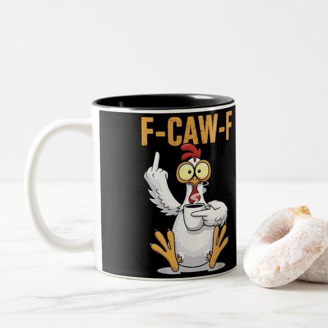 CANECA DE CAFÉ EM DOIS TONS F-CAW-F (Com Donut)
