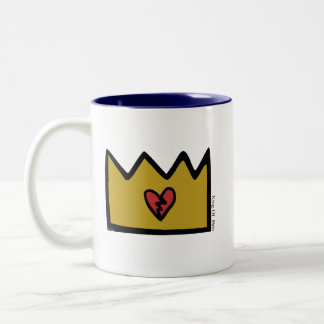 Caneca De Café Em Dois Tons F.I.O. “King of Pain” Mug Lovers II