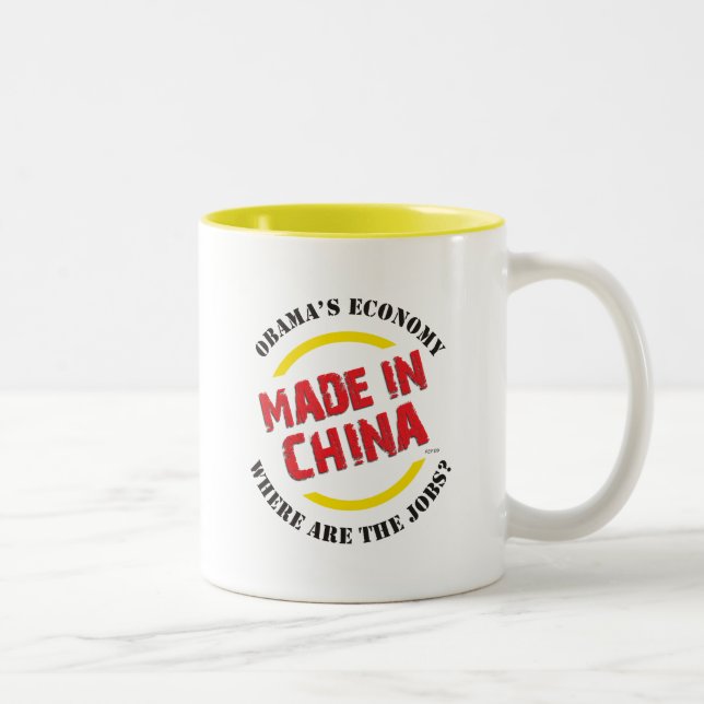 Caneca De Café Em Dois Tons Fabricado na China (Direita)