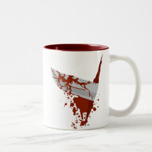 Caneca De Café Em Dois Tons Faca