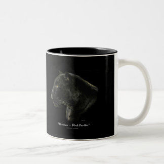 Caneca De Café Em Dois Tons "FAÇA A MINHA NEGRA!" Pantera Negra Jaguar Coffee
