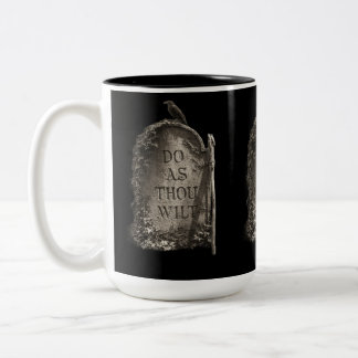 Caneca De Café Em Dois Tons Faça o que Tu Quiseres