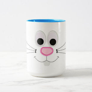 Caneca De Café Em Dois Tons Face