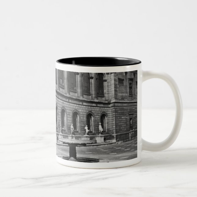 Caneca De Café Em Dois Tons Fachada da biblioteca (Direita)