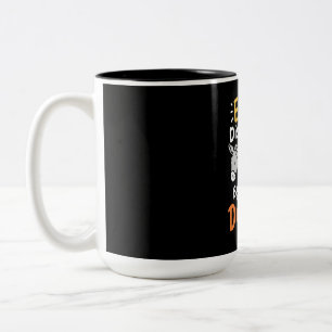 Caneca De Café Em Dois Tons Facilmente Distraído Por Burros