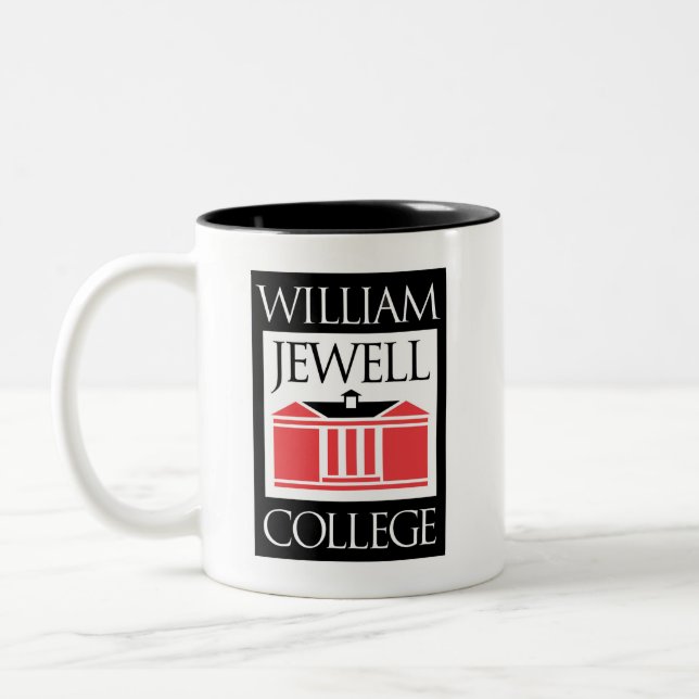 Caneca De Café Em Dois Tons Faculdade William Jewell (Esquerda)