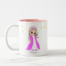 Fada Fácil Princesa e Estrelas Café De Dois Tonela