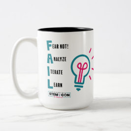 Caneca De Café Em Dois Tons FAIL Mug