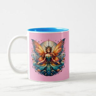 Caneca De Café Em Dois Tons Fairy Mug, Magia Fantasy Vibe