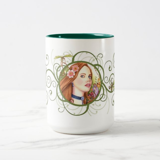 Caneca De Café Em Dois Tons Fairy Tale (Centro)