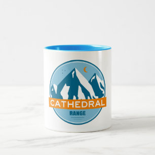 Caneca De Café Em Dois Tons Faixa Cathedral Califórnia