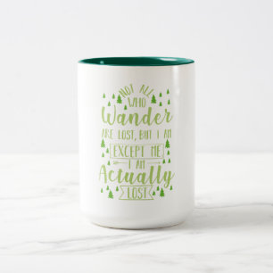 Caneca De Café Em Dois Tons Falando Engraçado