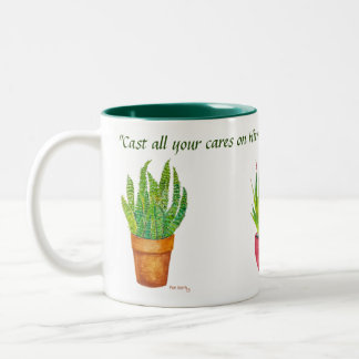 Caneca De Café Em Dois Tons Fale Jesus com sucesso
