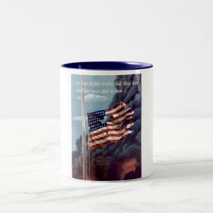 Caneca De Café Em Dois Tons Falência, mas não esquecida