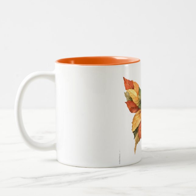 Caneca De Café Em Dois Tons Fall Coffee Mugs (Esquerda)