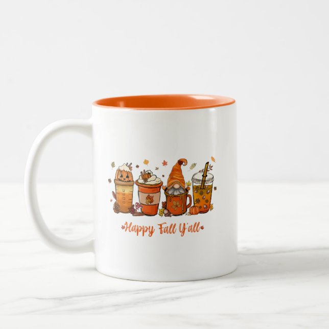 Caneca De Café Em Dois Tons Fall Mug (Esquerda)